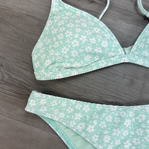 ☀️BILLABONG☀️ CRUSH ON YOU CECI TRI Crush On You Hike Bikini SET - Picture 7 of 12